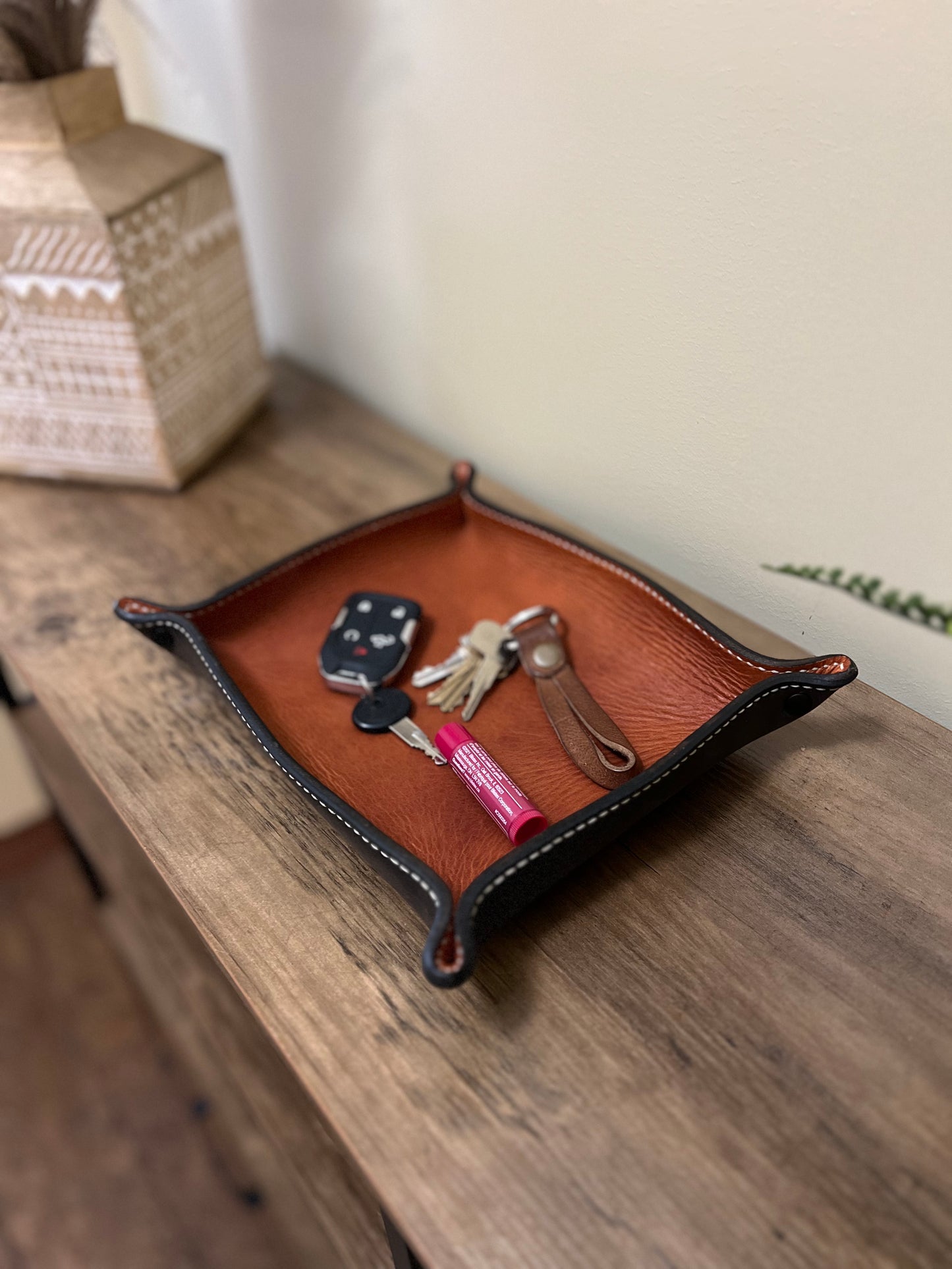 Leather Tray