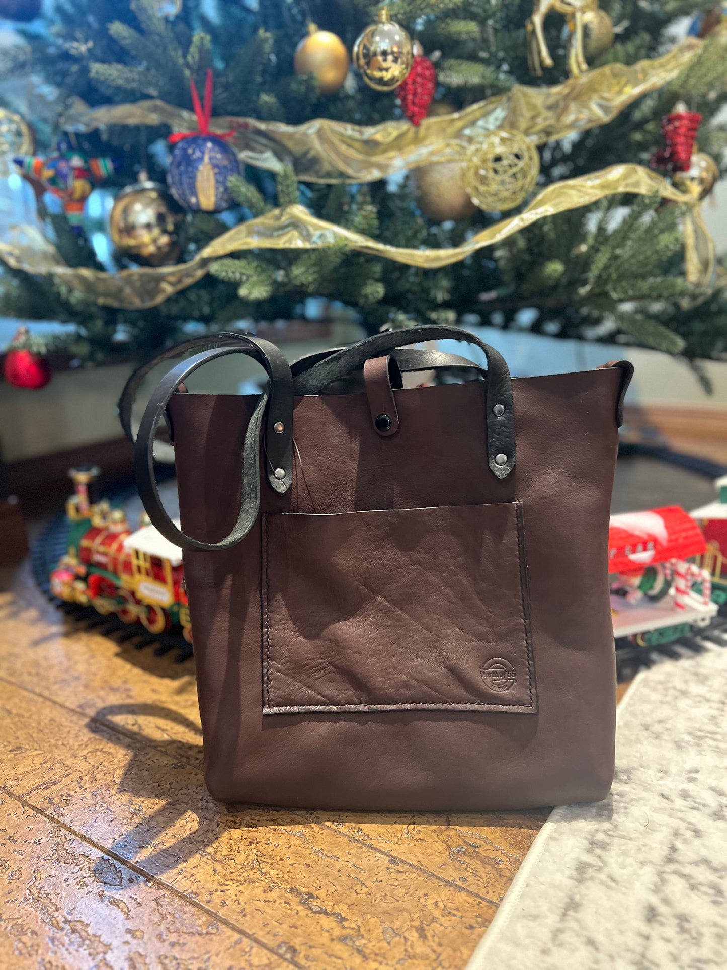 Burgandy Tote Bag