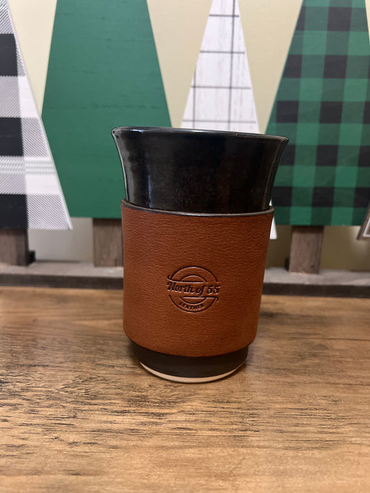 Leather Wrapped Mug